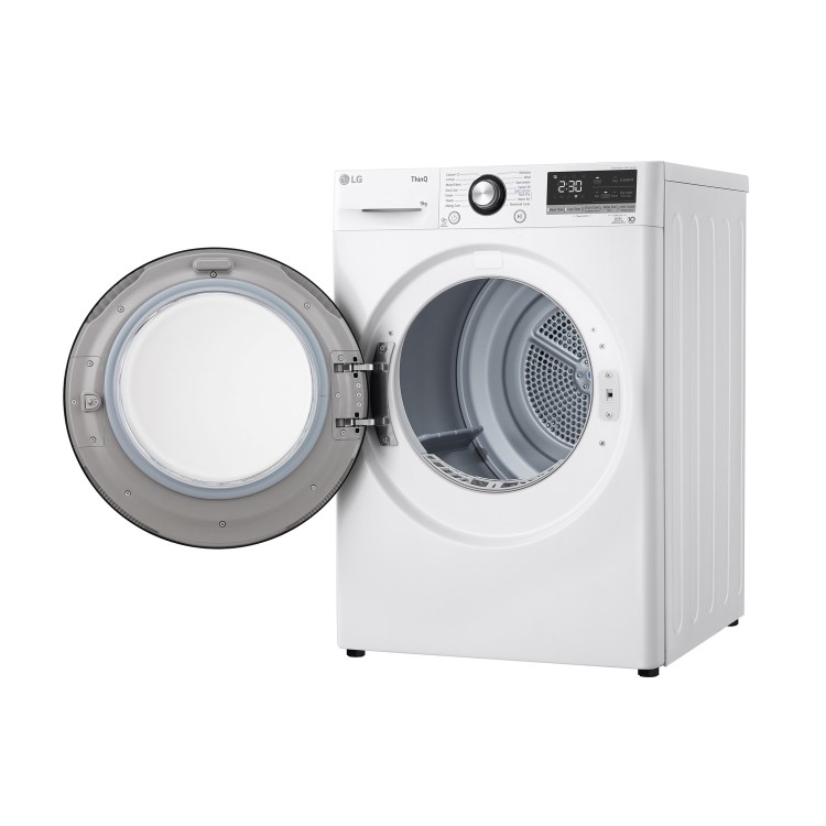 LG 9kg Heat Pump Tumble Dryer - White