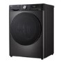 LG Dual Dry™  9Kg Heat Pump Tumble Dryer - Platinum Black