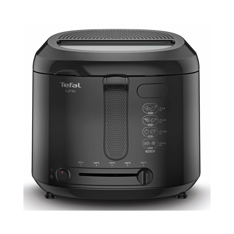 Tefal Uno 1kg 1600W Deep Fat Fryer - Black