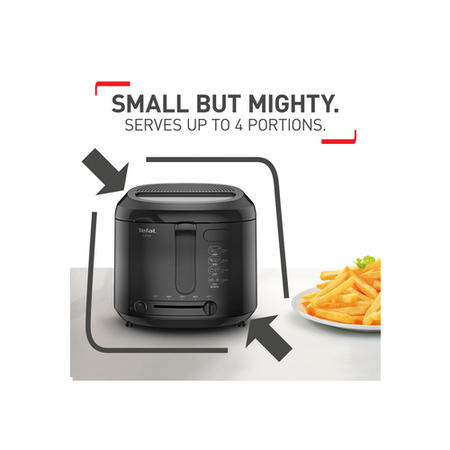 Tefal Uno 1kg 1600W Deep Fat Fryer - Black