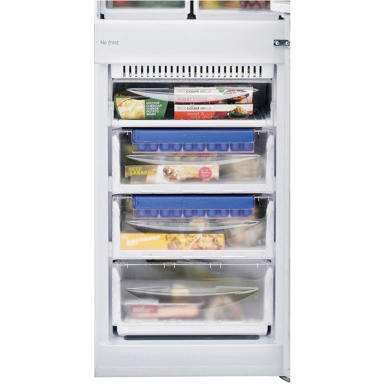 Hotpoint FFAA52P Frost Free Ice Diamond Freestanding Fridge Freezer Polar White