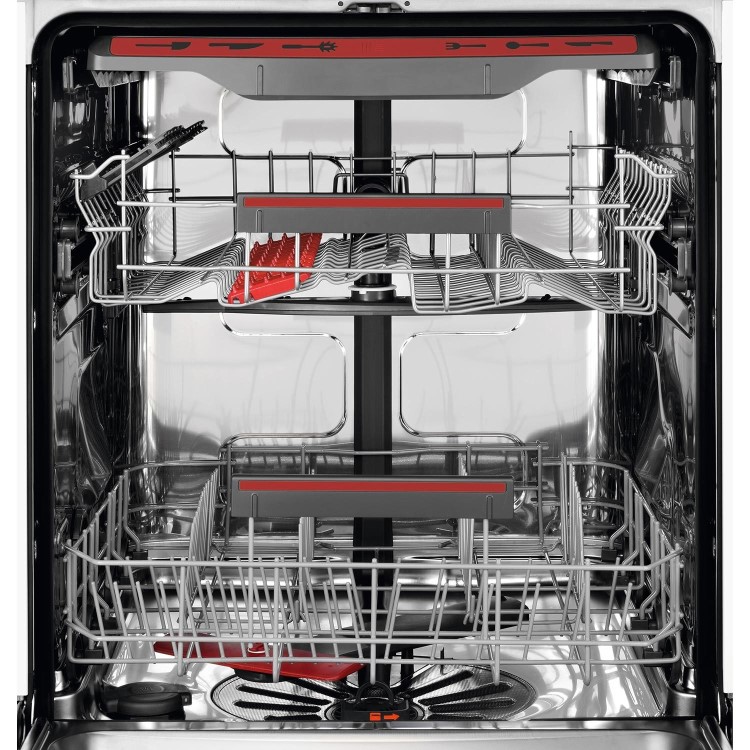 AEG Series 6000 SatelliteClean Freestanding Dishwasher - White