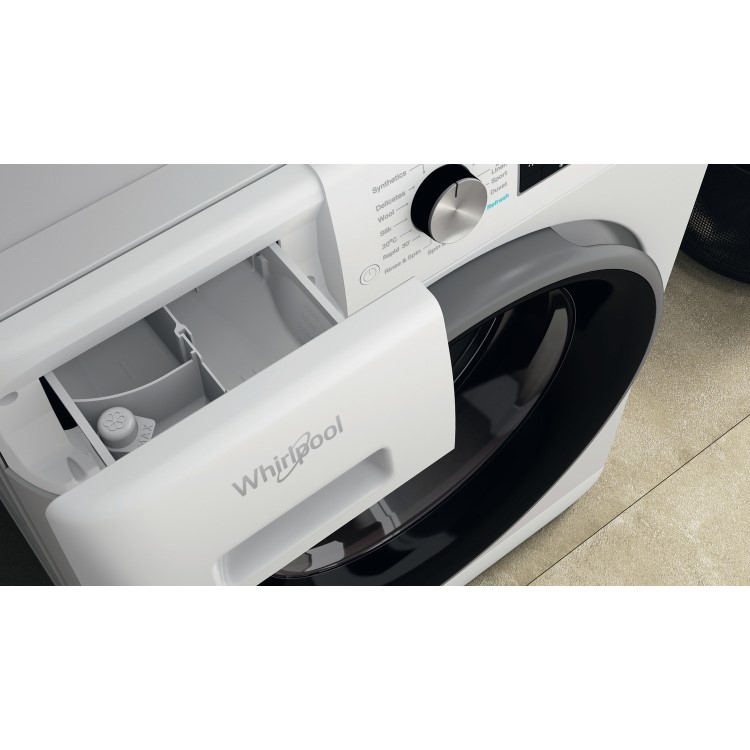 Refurbished Whirlpool 6th Sense FFD11469BSVUK Freestanding 11KG 1400 Spin Washing Machine White