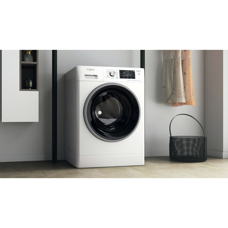 Whirlpool Freshcare+ 8kg 1400rpm Washing Machine - White