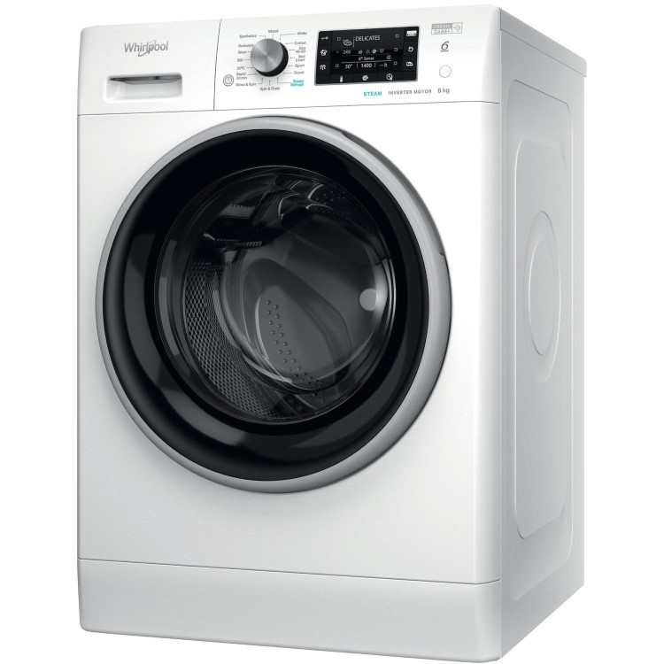 Whirlpool Freshcare+ 8kg 1400rpm Washing Machine - White