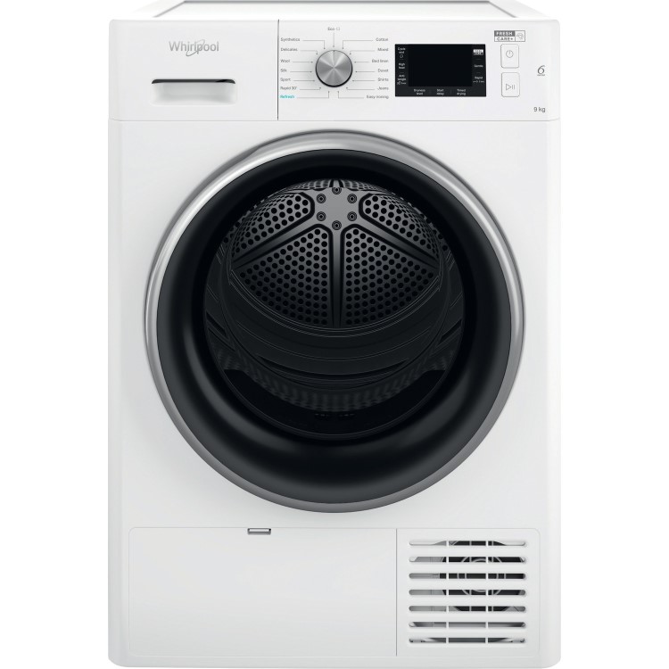 Whirlpool 6th sense 9kg Heat Pump Tumble Dryer  - White