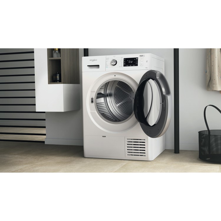 Whirlpool 6th sense 9kg Heat Pump Tumble Dryer  - White