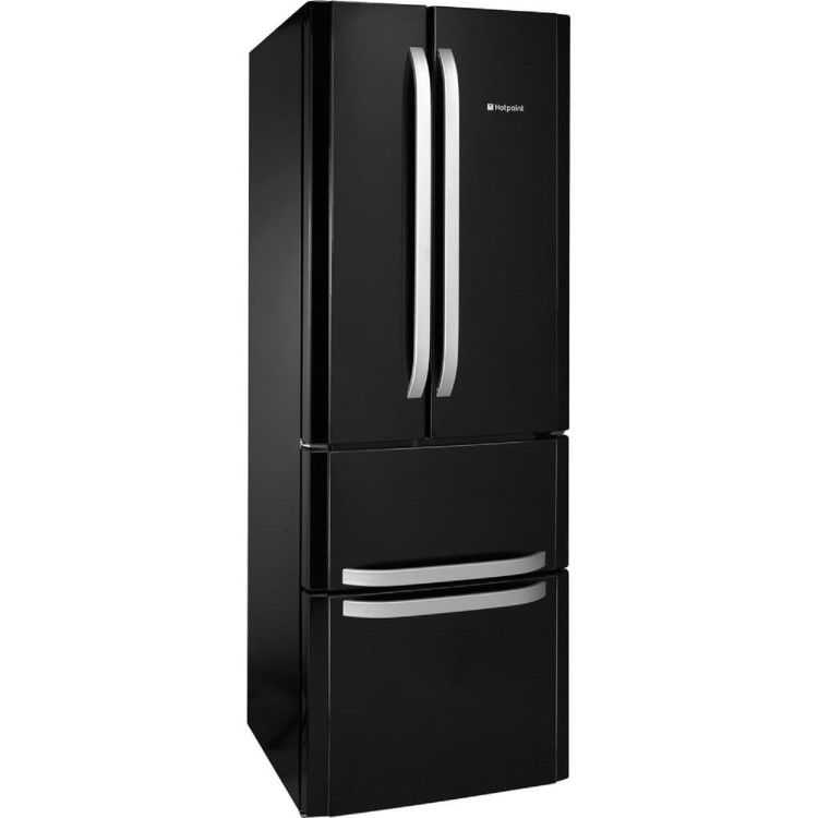 Hotpoint 399 Litre 60/40 Freestanding Fridge Freezer - Black