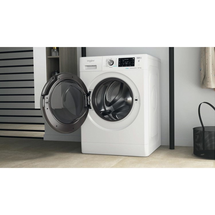 Whirlpool 6th sense 10kg Wash 7kg Dry 1400rpm Washer Dryer - White