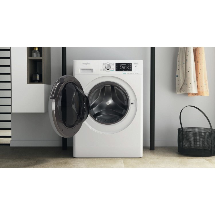 Whirlpool 6th sense 10kg Wash 7kg Dry 1400rpm Washer Dryer - White