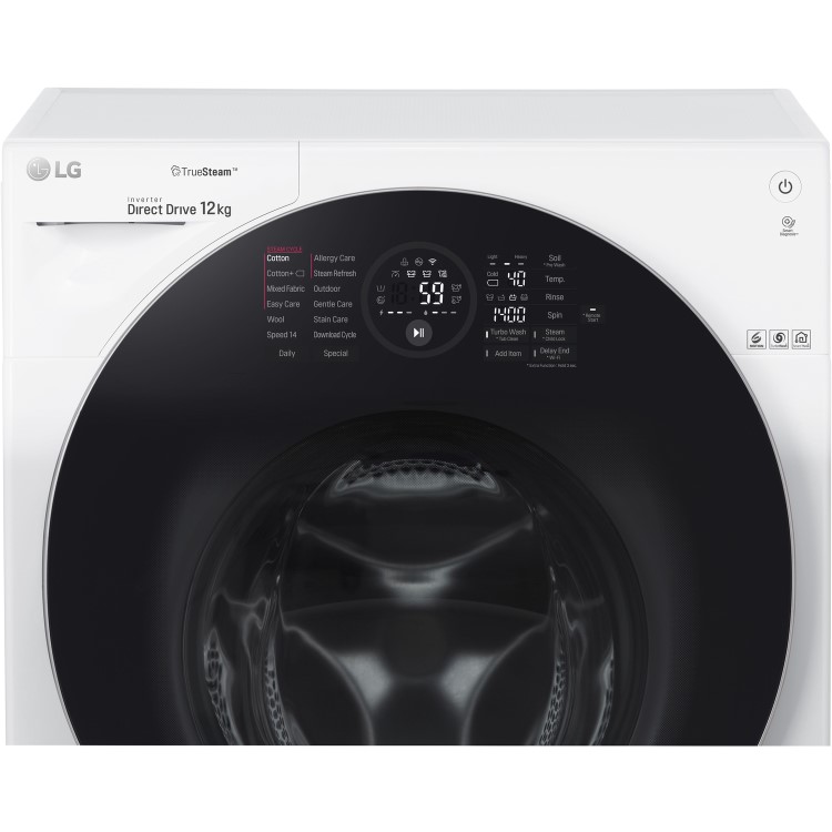 LG 12kg 1400rpm Freestanding Washing Machine - White