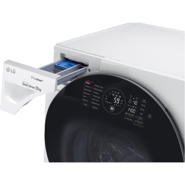 LG 12kg 1400rpm Freestanding Washing Machine - White