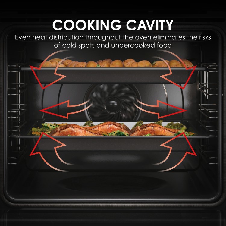 Candy Multifunction Electric Single Oven - Black