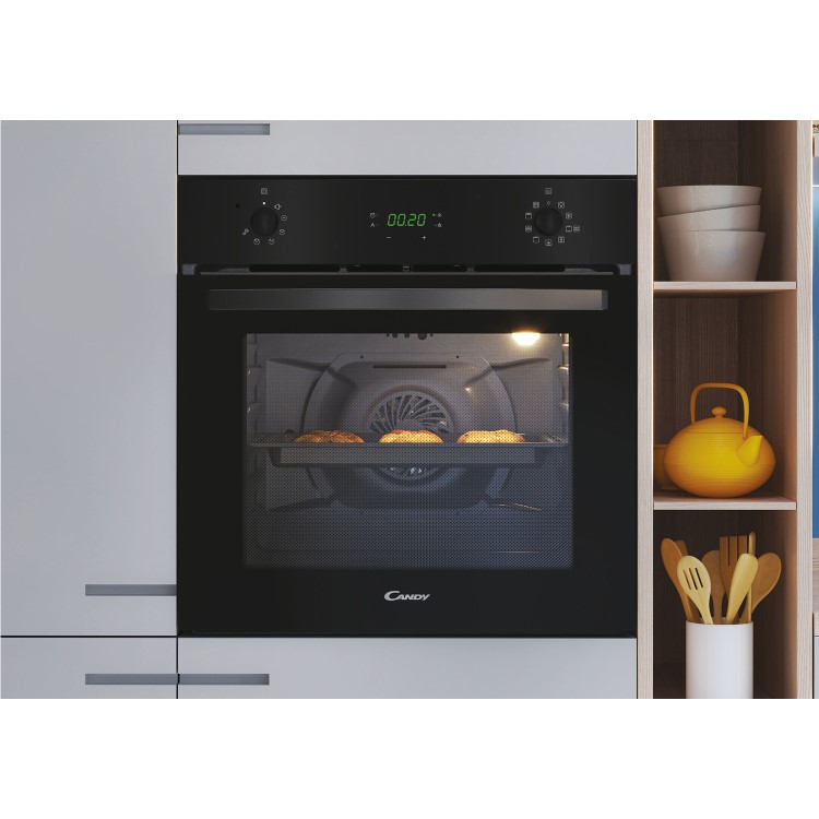 Candy Multifunction Electric Single Oven - Black