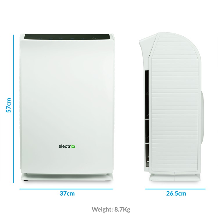 Refurbished electriQ 7 Stage Antiviral Air Purifier with Smart WiFi