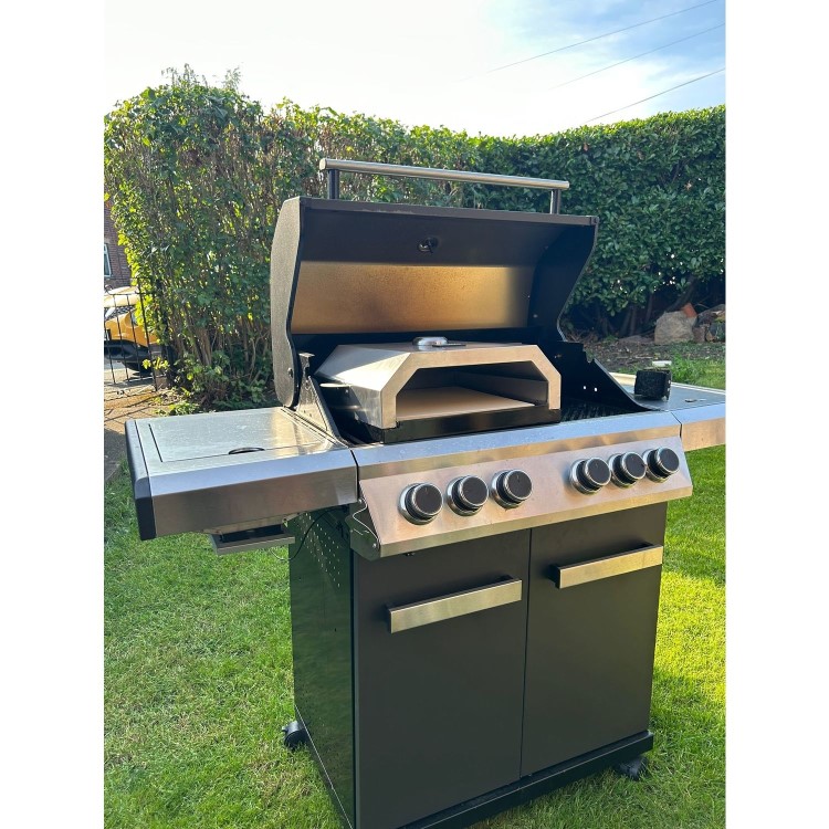 Boss Grill 12" BBQ Pizza Oven Firebox for Gas & Charcoal BBQs