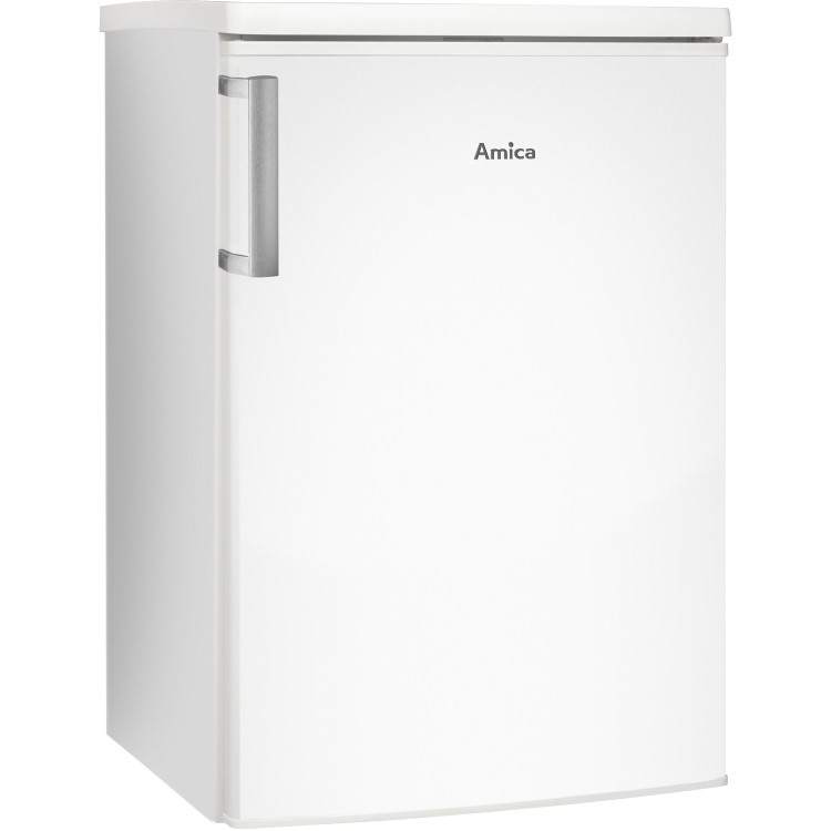 Amica FM138.3 55cm Wide Freestanding Under Counter Fridge - White