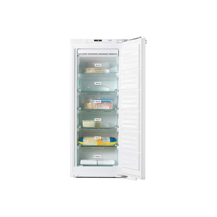 Miele 56cm Wide Frost Free Integrated Upright In-Column Freezer - White