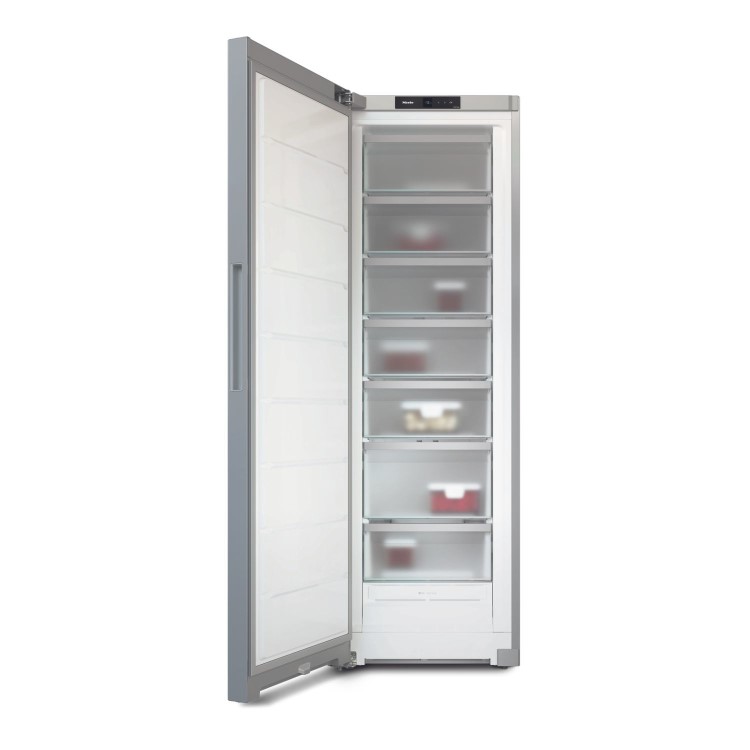 Miele K4000 278 Litre Freestanding Tall Freezer - Silver