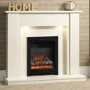 Be Modern 16" Black Inset Electric Fire - Athena