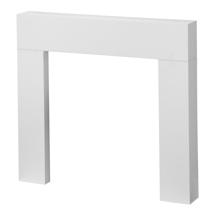 Adam Miami Mantelpiece in Pure White