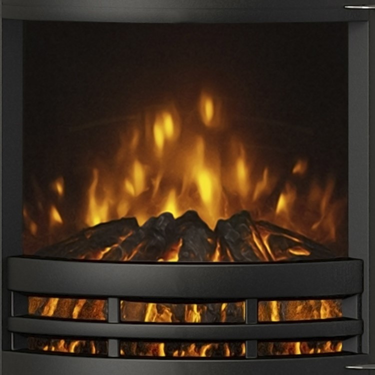 Be Modern Tunstall Electric Cylinder Stove with Log Store