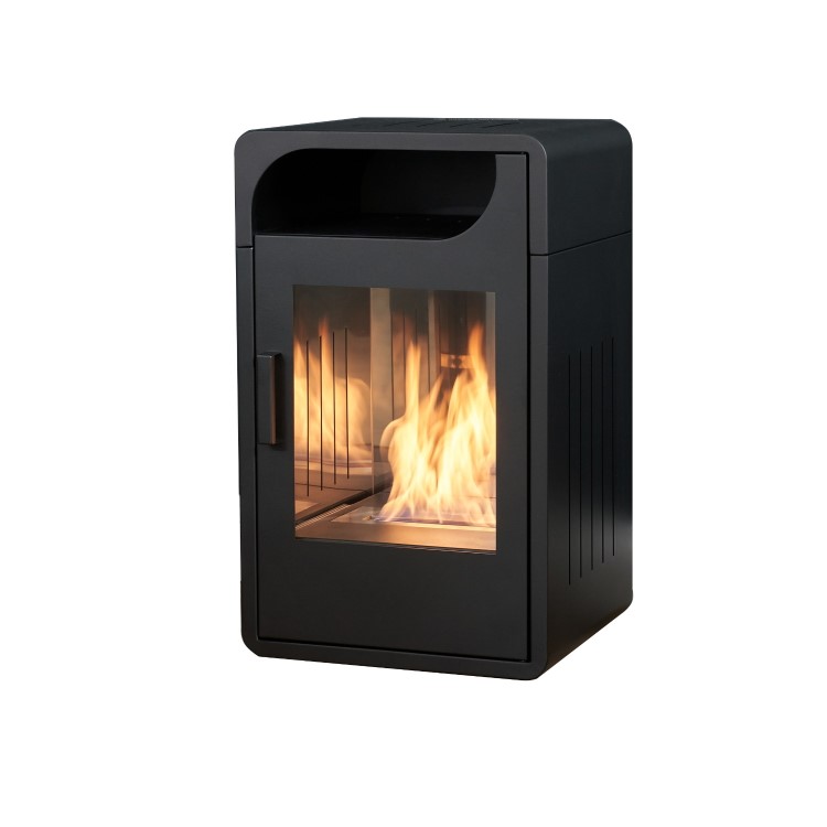 Adam Bellini Bioethanol Stove in Black