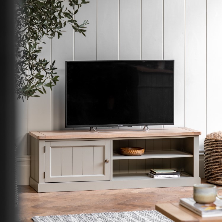 Eton TV Stand Sage Green - Caspian House