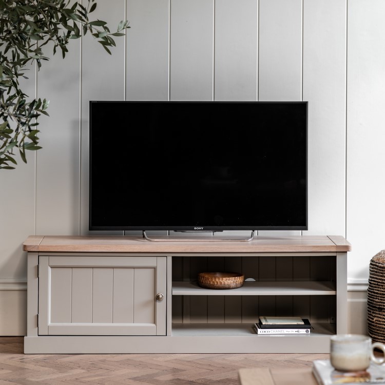 Eton TV Stand Sage Green - Caspian House