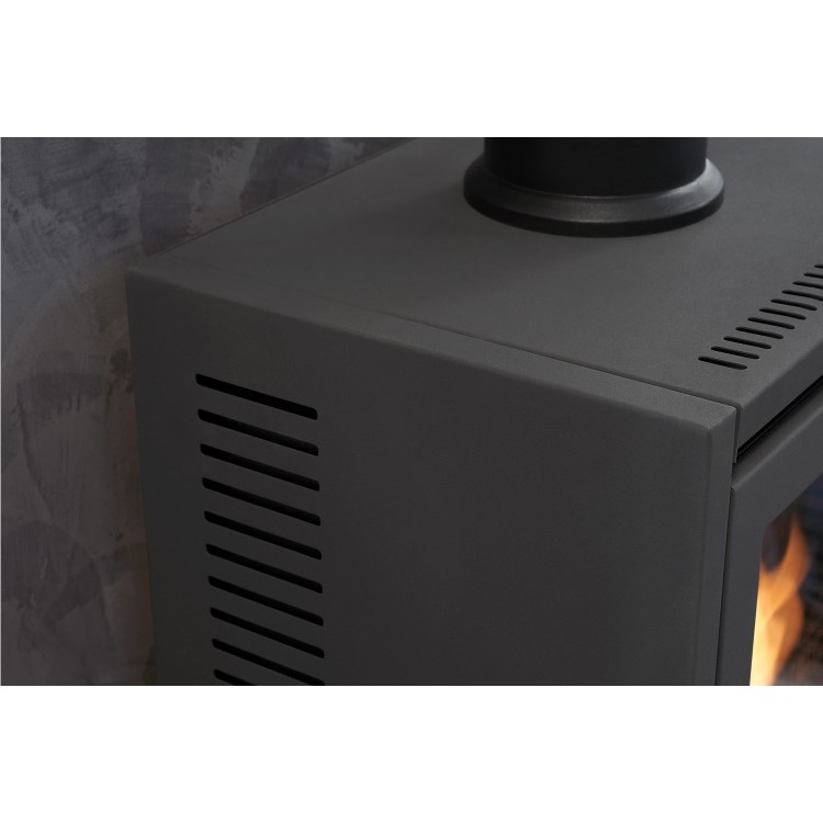 OKO S1 Bio Ethanol Stove in Charcoal Grey