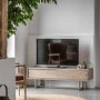 Smoked Oak Media Unit - Craft - Caspian House 