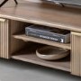 Large Mango Wood TV Stand with Storage - TV's up to 65" - Colonna - Caspian House