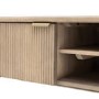 Large Mango Wood TV Stand with Storage - TV's up to 65" - Colonna - Caspian House