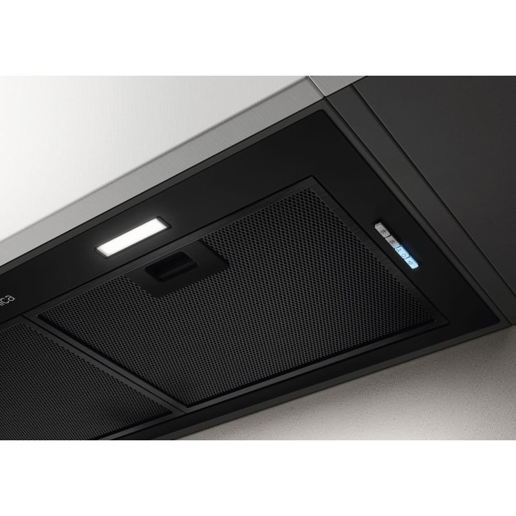 Elica Fold 72cm Canopy Cooker Hood - Black