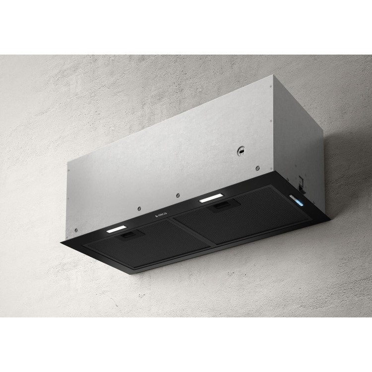 Elica Fold 72cm Canopy Cooker Hood - Black