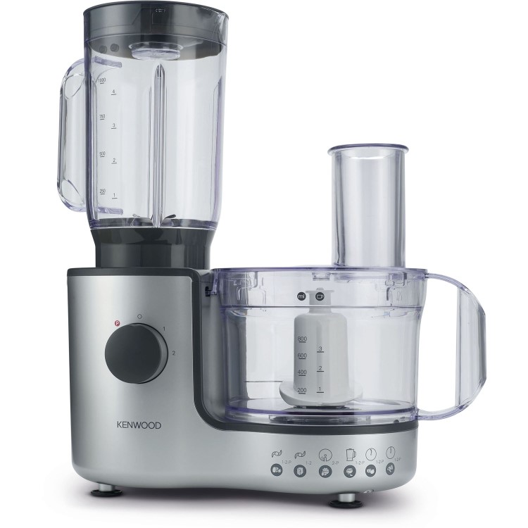 Kenwood FP195A MultiPro Food Processor & Blender - Silver