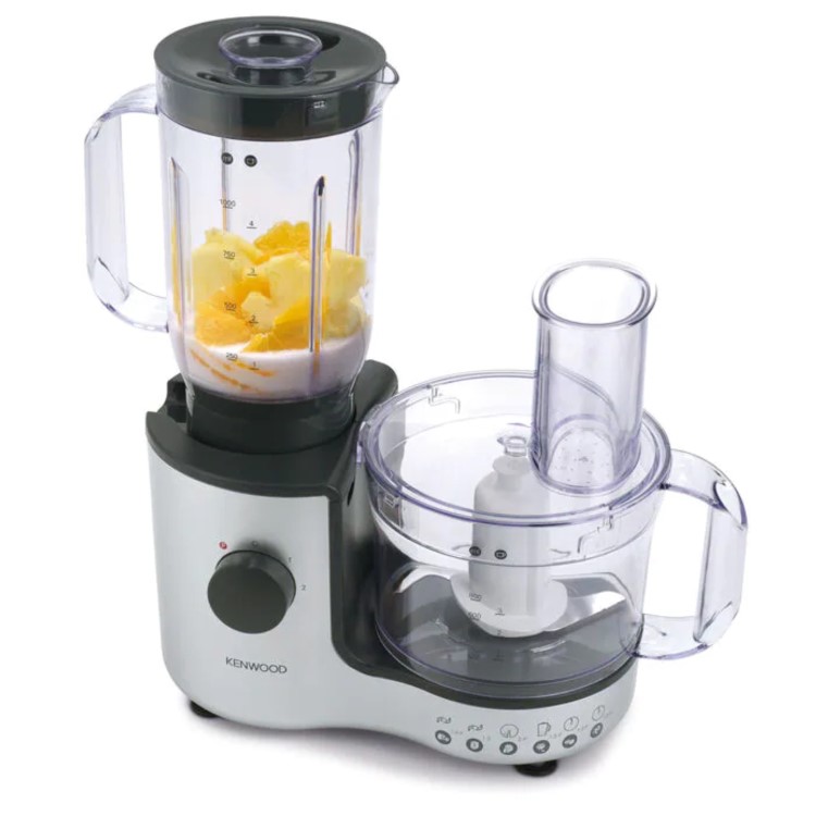 Kenwood Compact 2-in-1 Food Processor with Blender - Silver And Grey