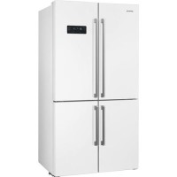 Smeg 511 Litre American Fridge Freezer - White