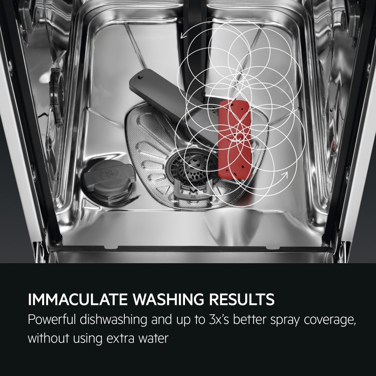 AEG Series 7000 GlassCare Integrated Slimline Dishwasher