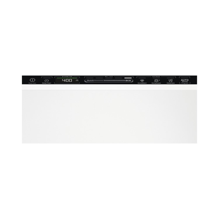 AEG Series 9000 ComfortLift Integrated Dishwasher - Black control panel