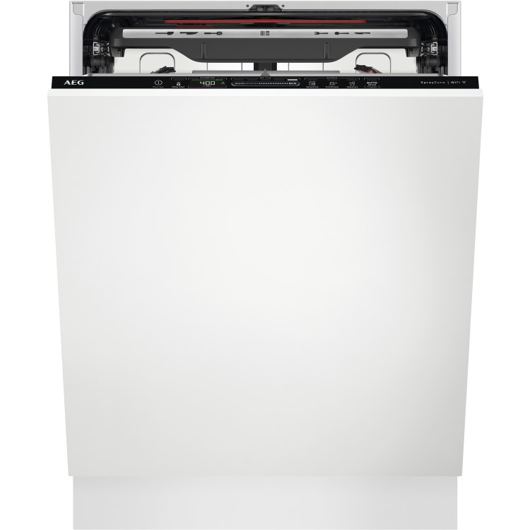 Refurbished AEG 8000 SprayZone FSS83708P 15 Place Fully Integrated Dishwasher