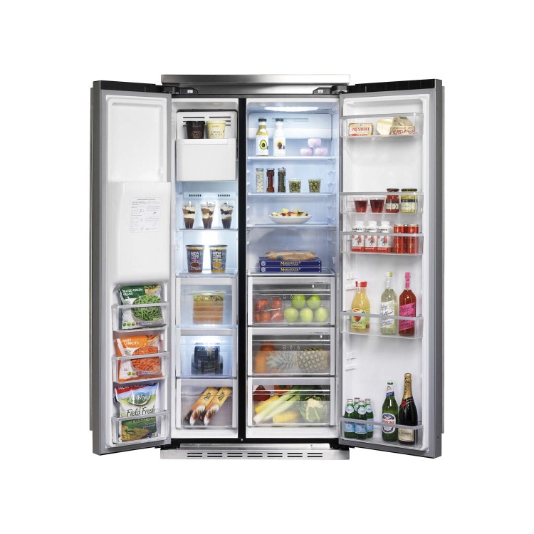 Falcon FSXS628CRC 44710 Cream American Fridge Freezer with Ice And Water Dispenser