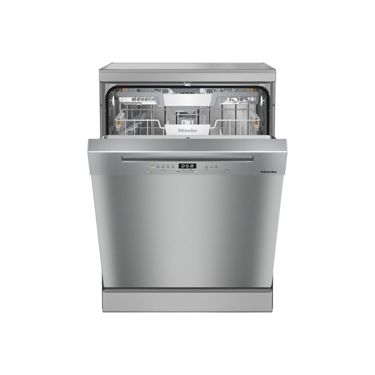 Miele 7000 Series 14 Place Settings Freestanding Dishwasher - Silver