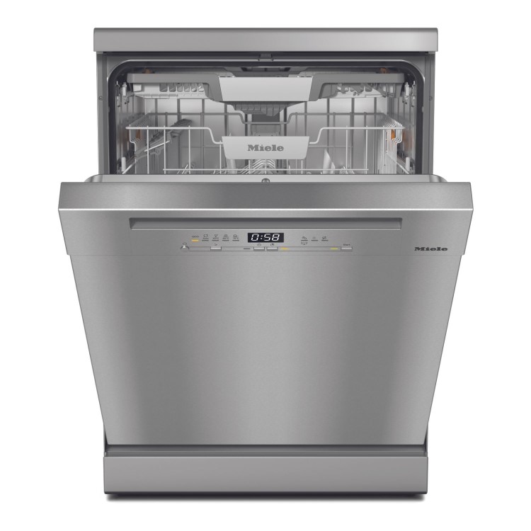 Miele Series 5 Freestanding Dishwasher - B-Rated, Silver