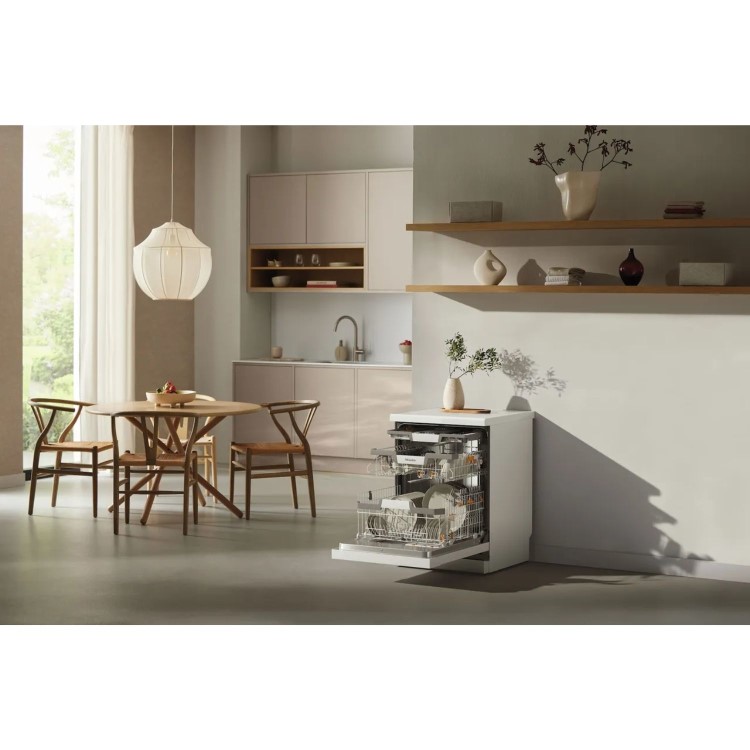 Miele 7000 Series Freestanding Dishwasher - Smart Wi-Fi, B-Rated, White