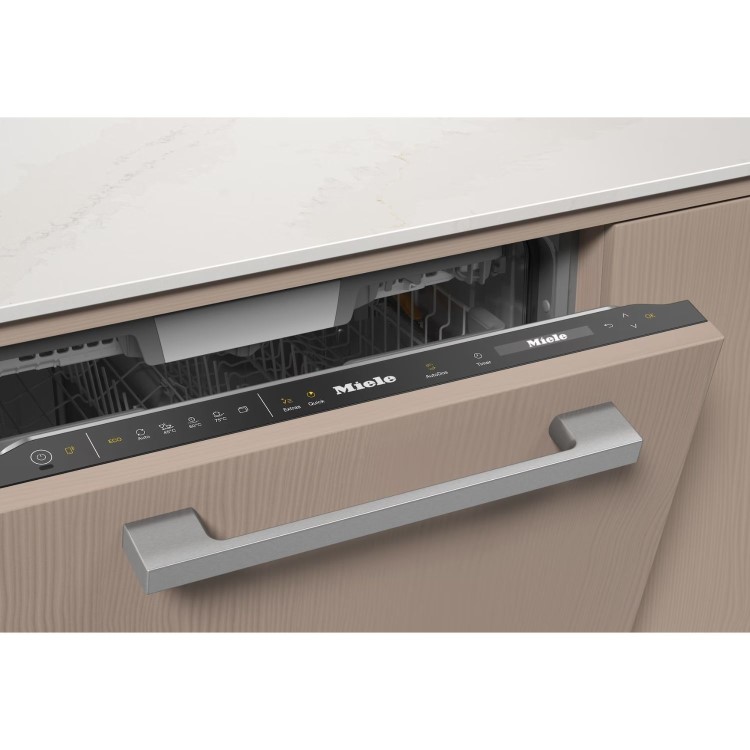 Miele 7000 Series Integrated Dishwasher - Smart Wi-Fi, A-Rated, Black control panel