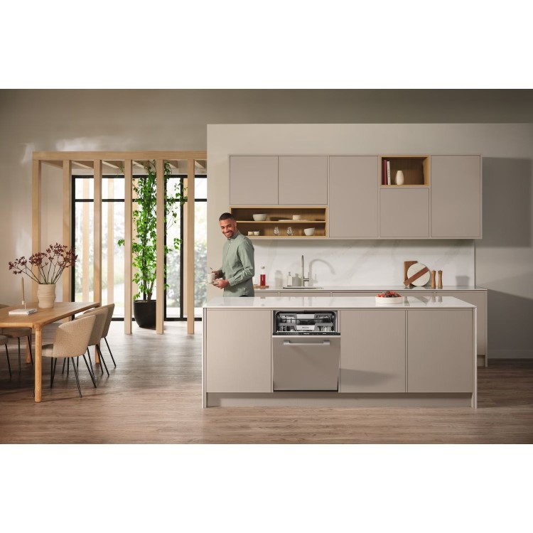 Miele 7000 Series Integrated Dishwasher - Smart Wi-Fi, A-Rated, Black control panel