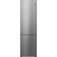 LG NatureFRESH 384 Litre 70/30 Freestanding Frost Free Fridge Freezer - Silver