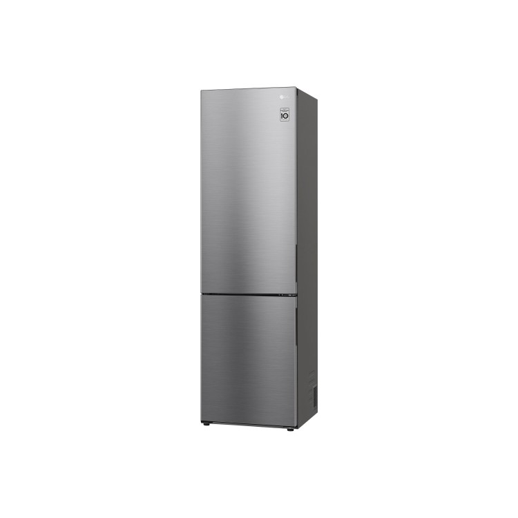 LG NatureFRESH 384 Litre 70/30 Freestanding Frost Free Fridge Freezer - Silver