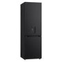 LG NatureFRESH 343 Litre 60/40 Freestanding Fridge Freezer - Matte Black